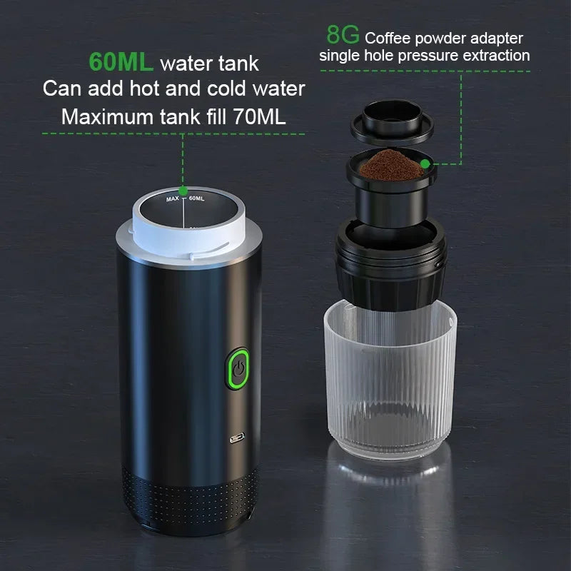 Portable Espresso Maker for Any Adventure